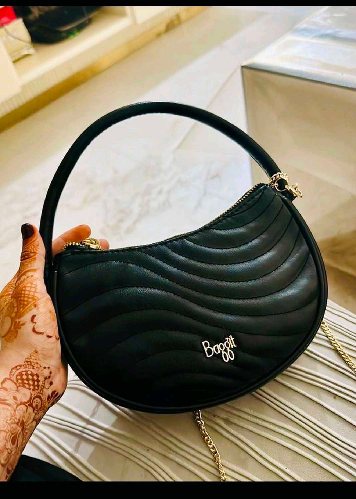 Stylish Quilted Hobo Bag