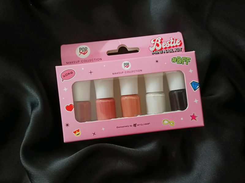 POPxo Makeup - Bestie Mini Nail Kit (Set Of 5)