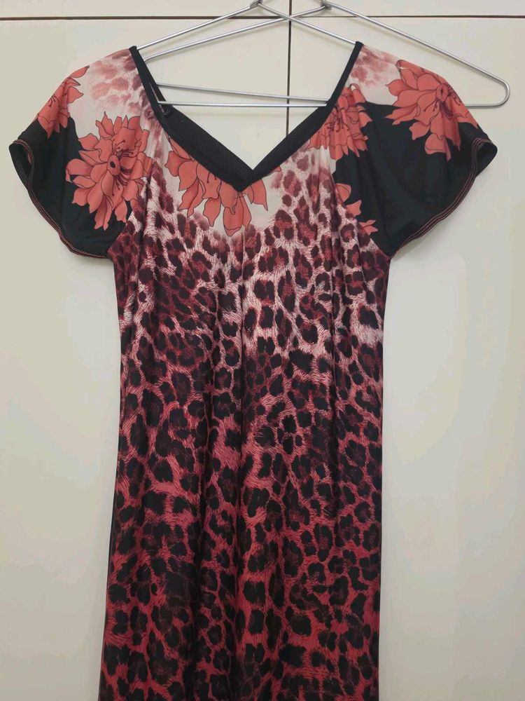 Women's Leopard Print Dress