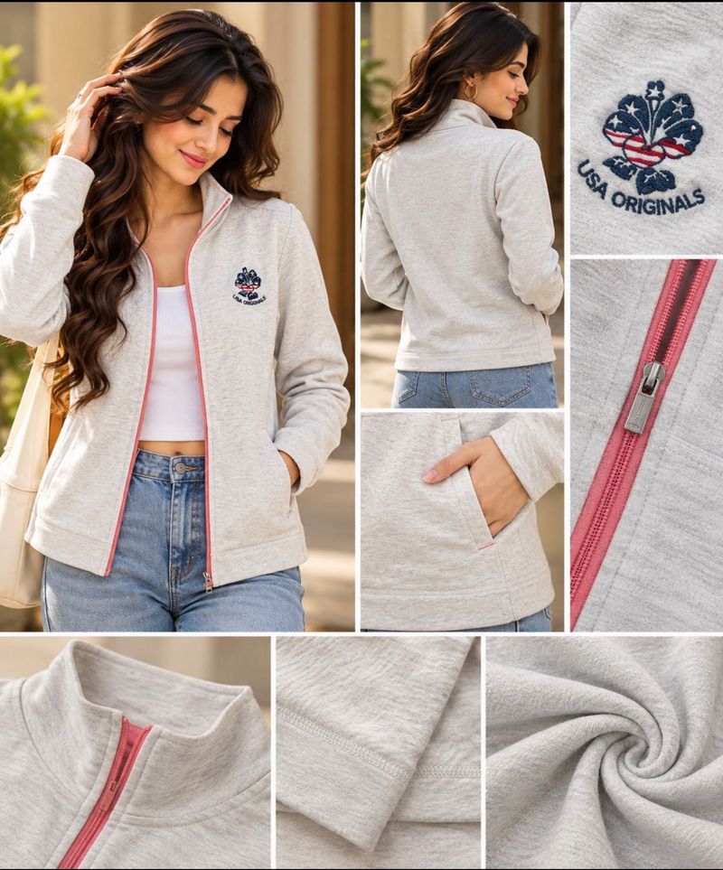 Lightweight Zip-Up Jacket