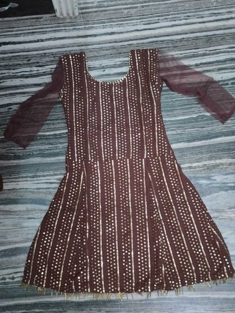 Sparkling Sequined Kurti for Women