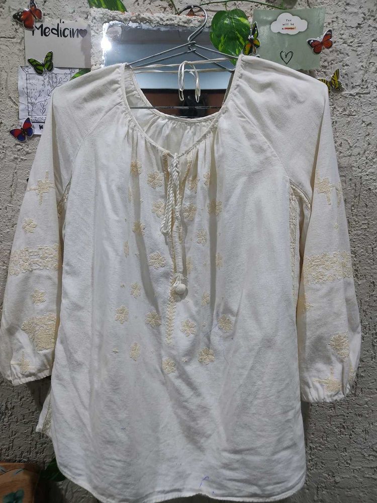 Khadi fabric Top