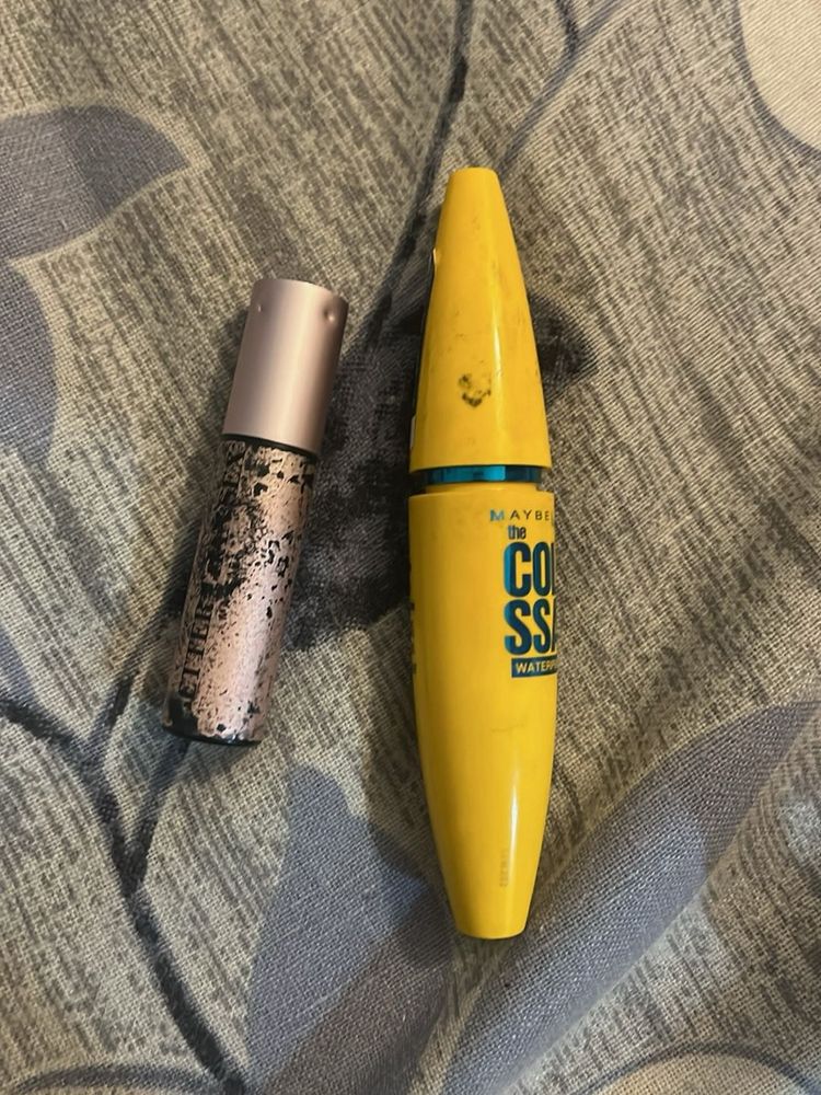 too faced and Maybelline Mascara
