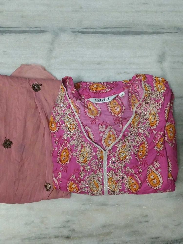 Pink Biba Kurti