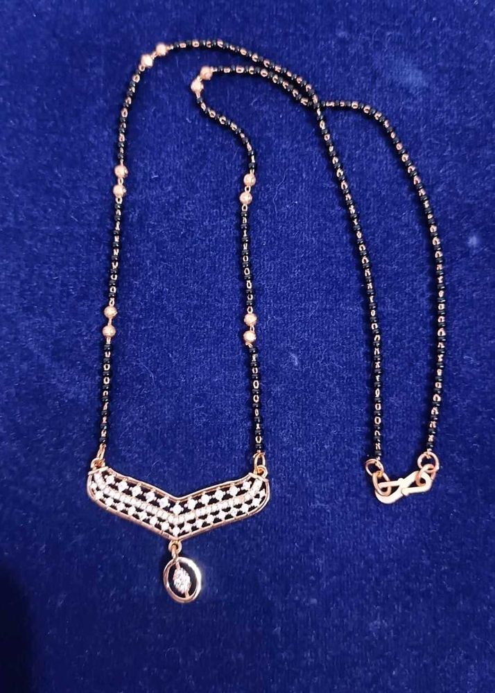 Elegant CZ Mangalsutra Necklace