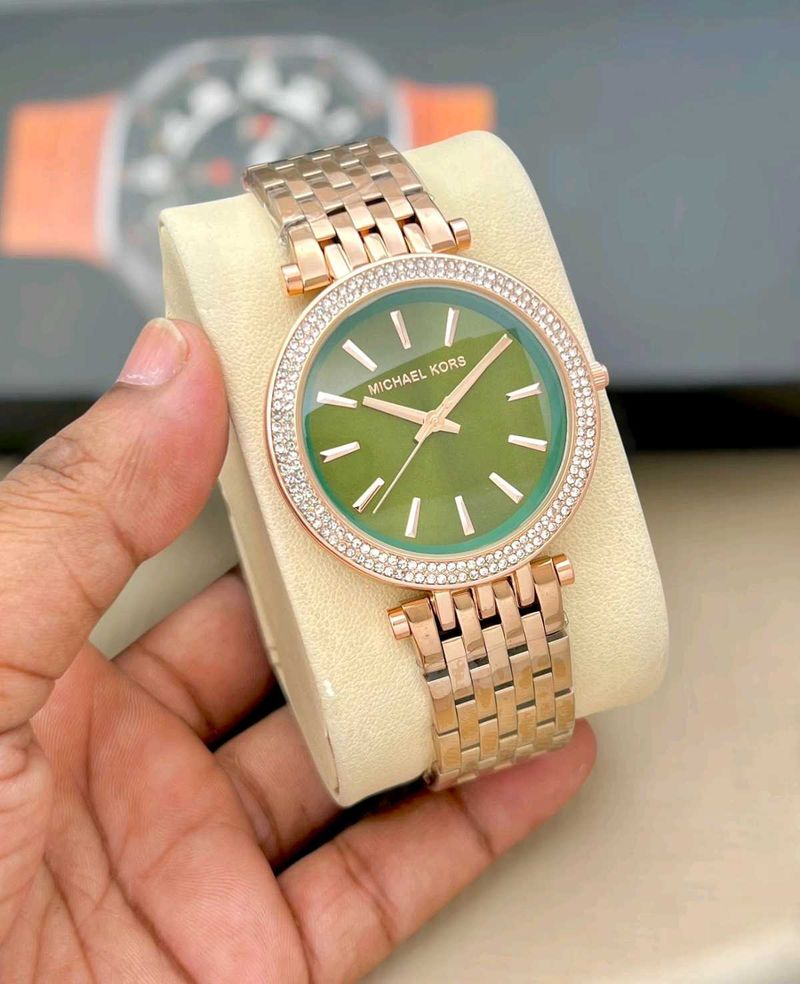 Michael Kors Green Dial Watch