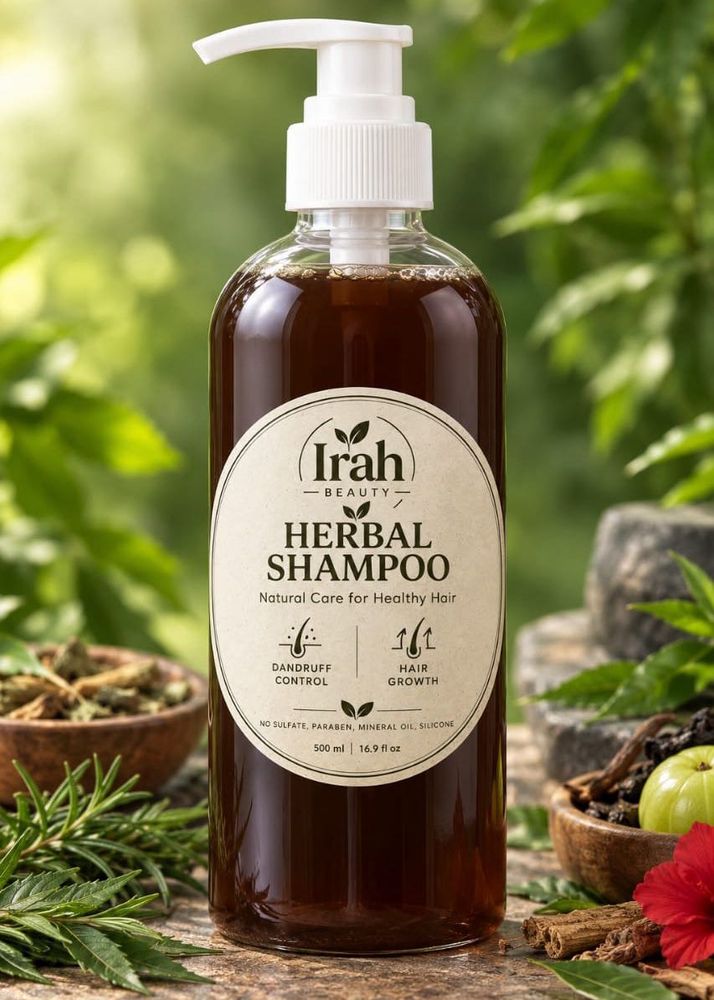 herbal shampoo