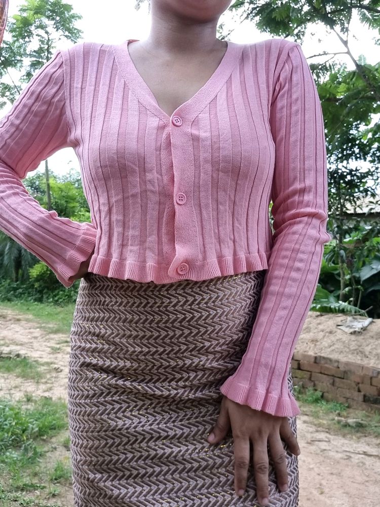 Fitted Strachable Crop Top