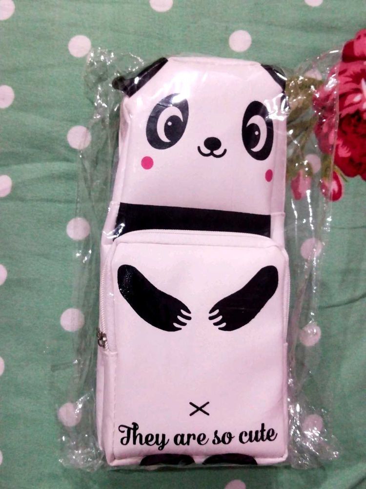 🐼Adorable Panda- stationery or makeup pouch