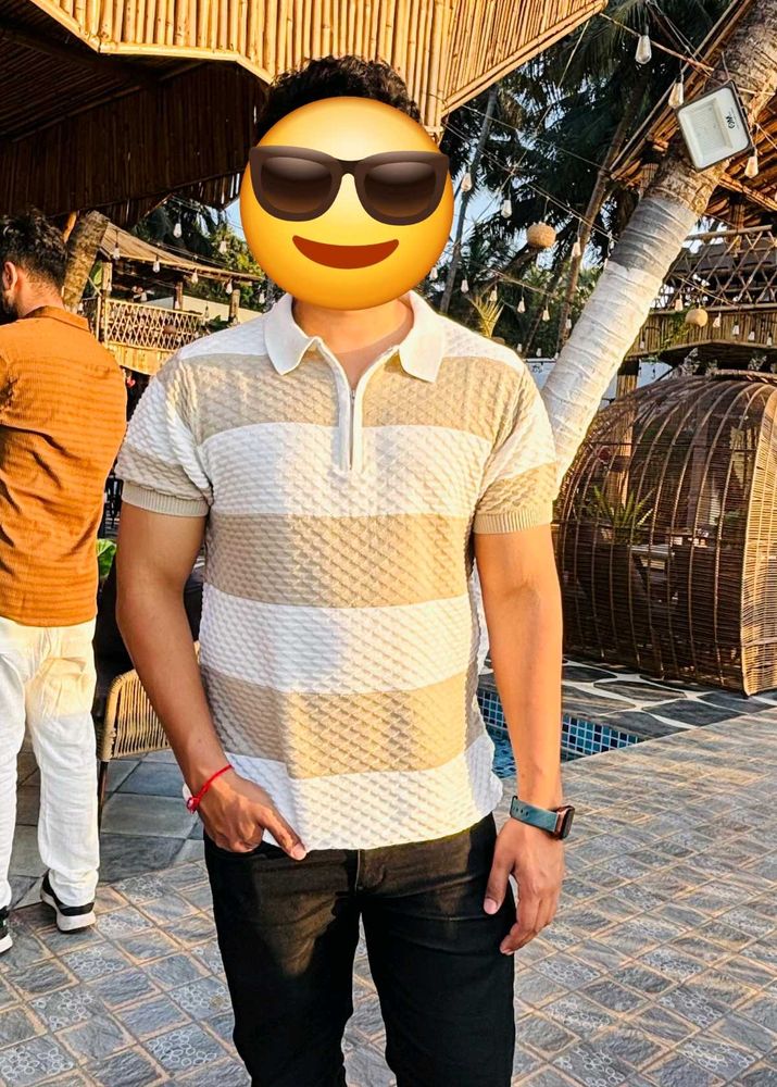 Powerlook Classic Striped Polo Shirt