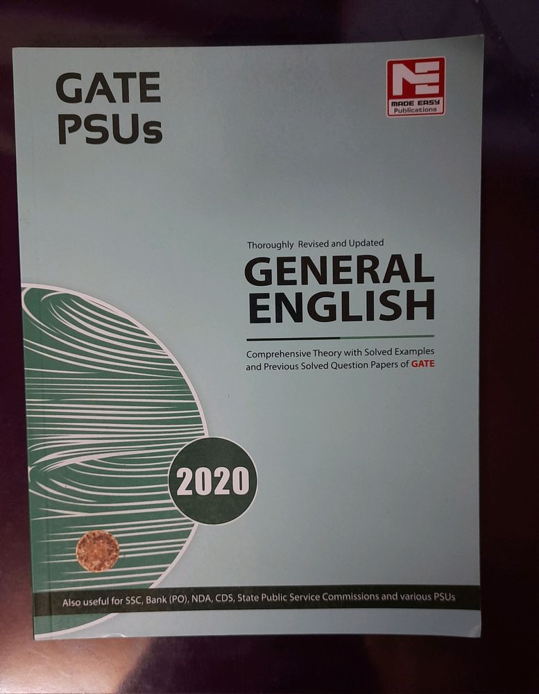 Made Easy General English for GATE, PSUs,SSC,Bank