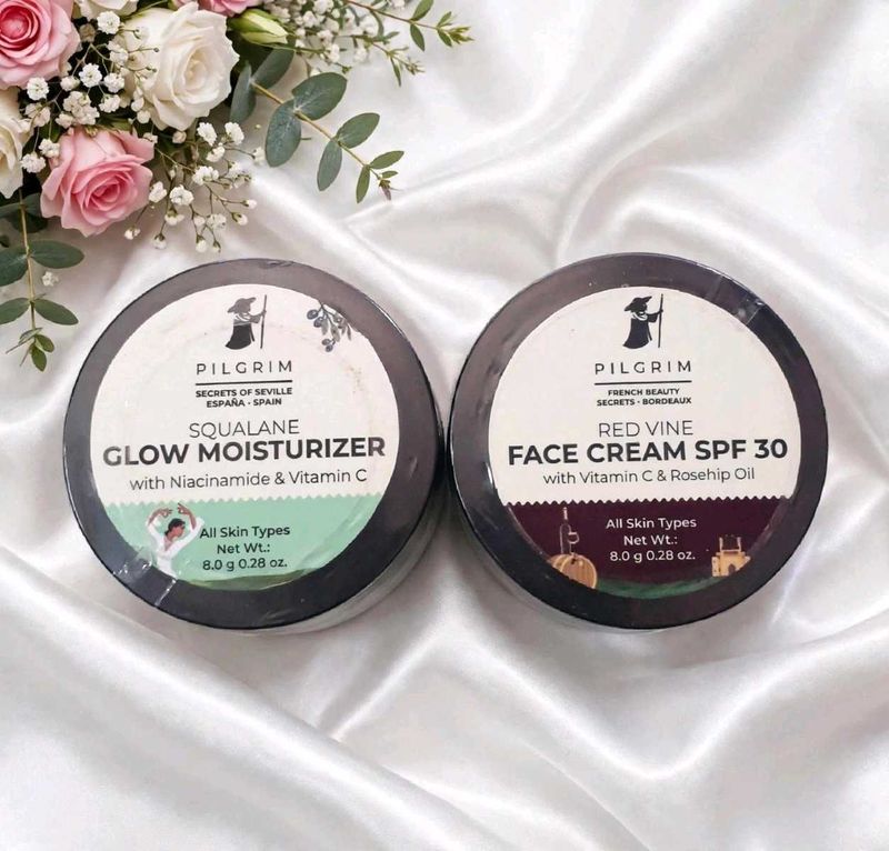 Pilgrim Glow Moisturizer &amp; Face Cream SPF 30