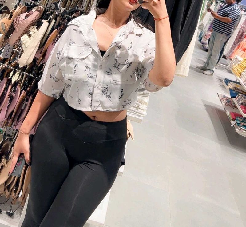 Stylish Cropped Shirt