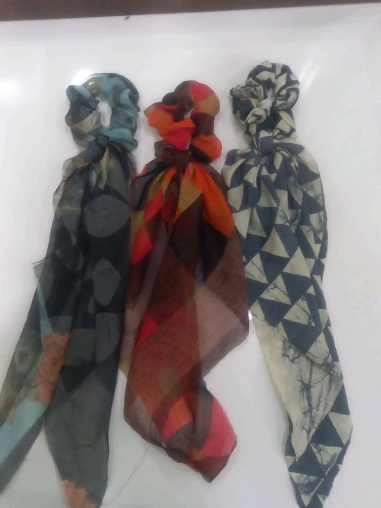 Long Tail Scrunchies
