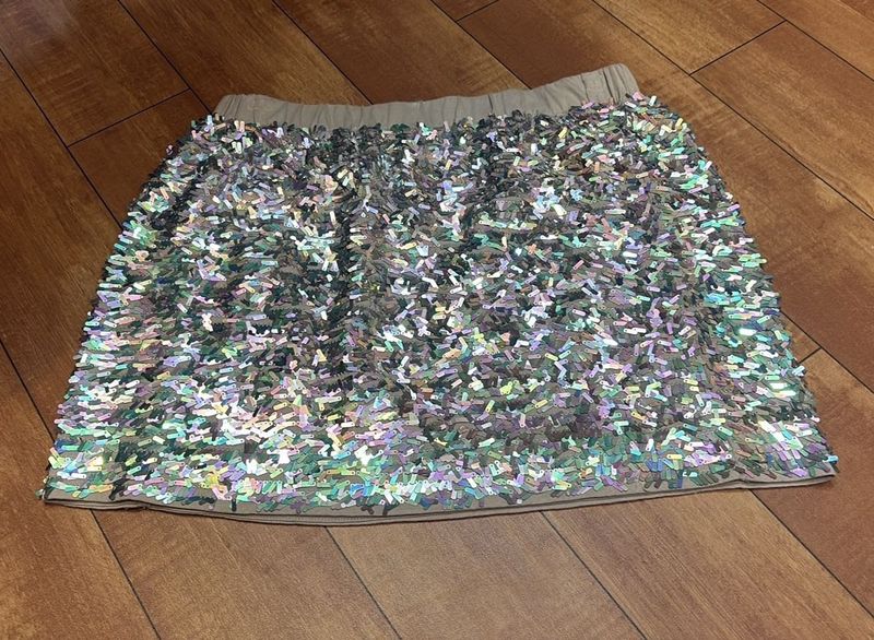 Sparkly Sequin Mini Skirt