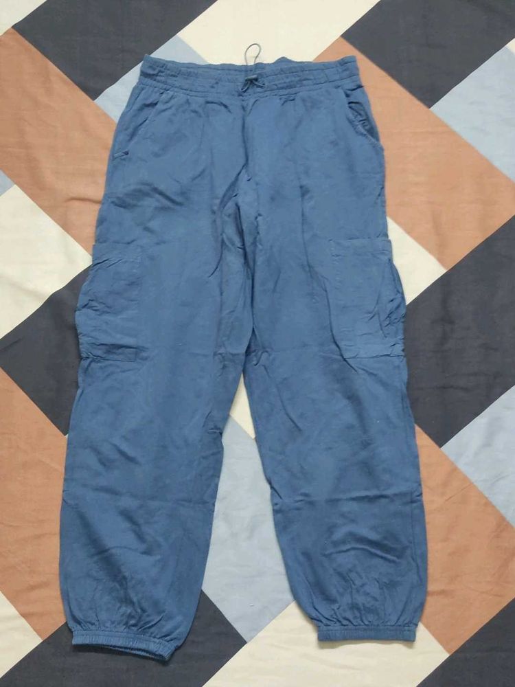 Blue Cargo Pants