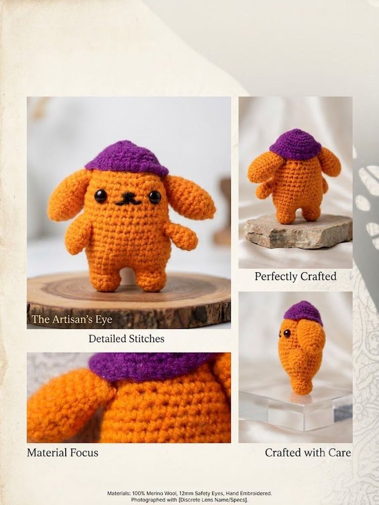 Handmade Crochet Amigurumi Toy