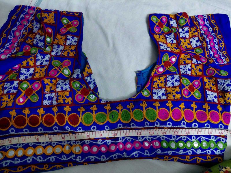 Vibrant Embroidered Blouse