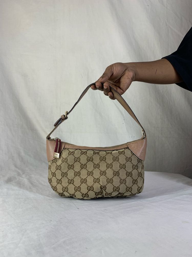 Vintage Gucci GG Monogram Mini Shoulder Bag