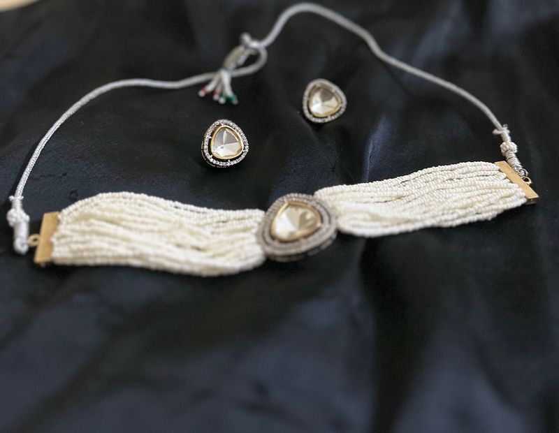 Kundan Necklace Set