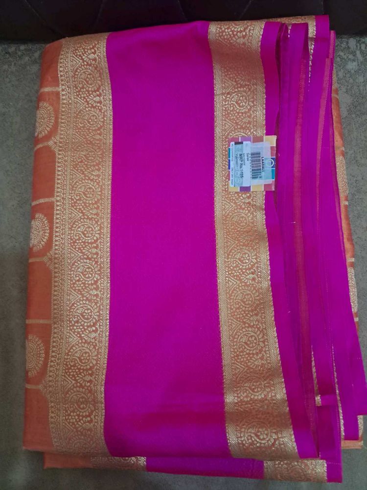Completely New Beautiful Banarasi Silk Saree.