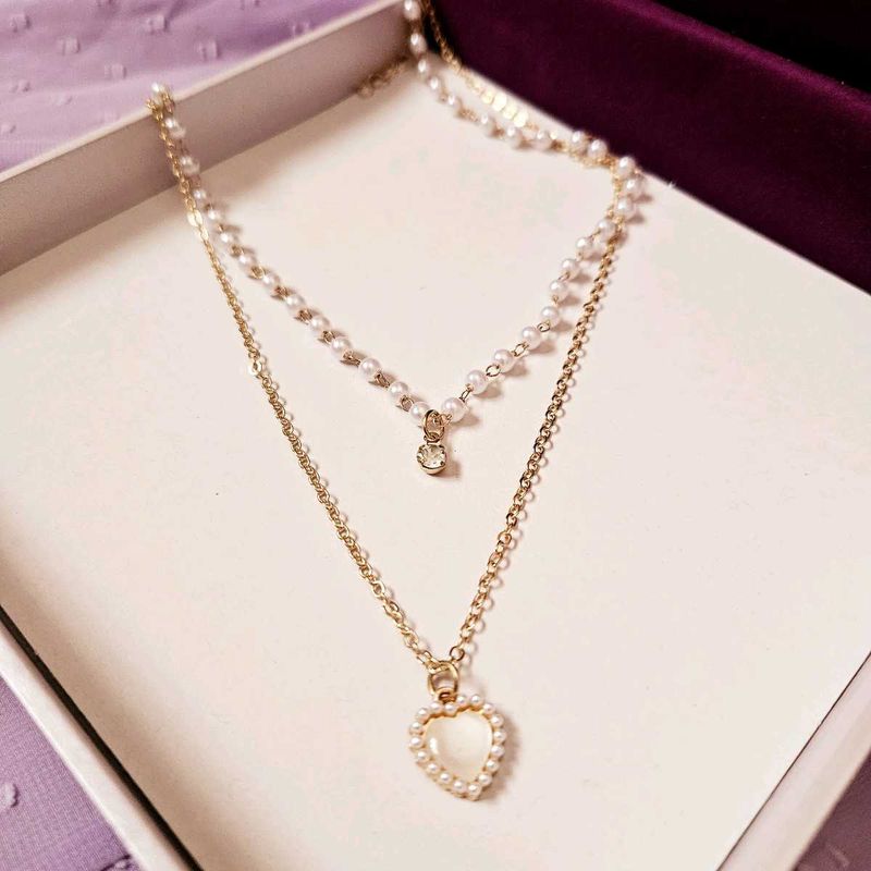 Combo Of Korean Necklace and Earrings