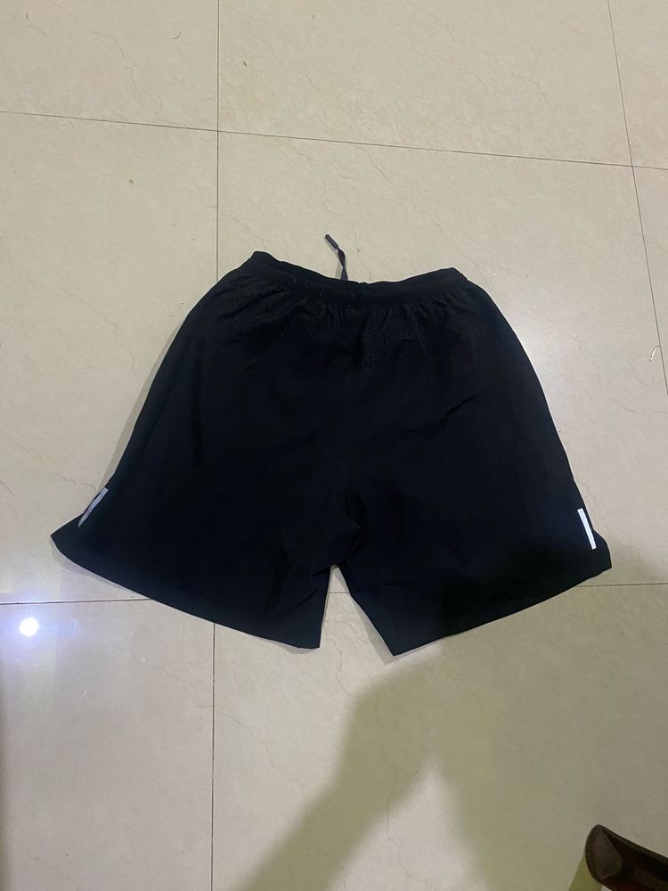 Men's Black Athletic Shorts