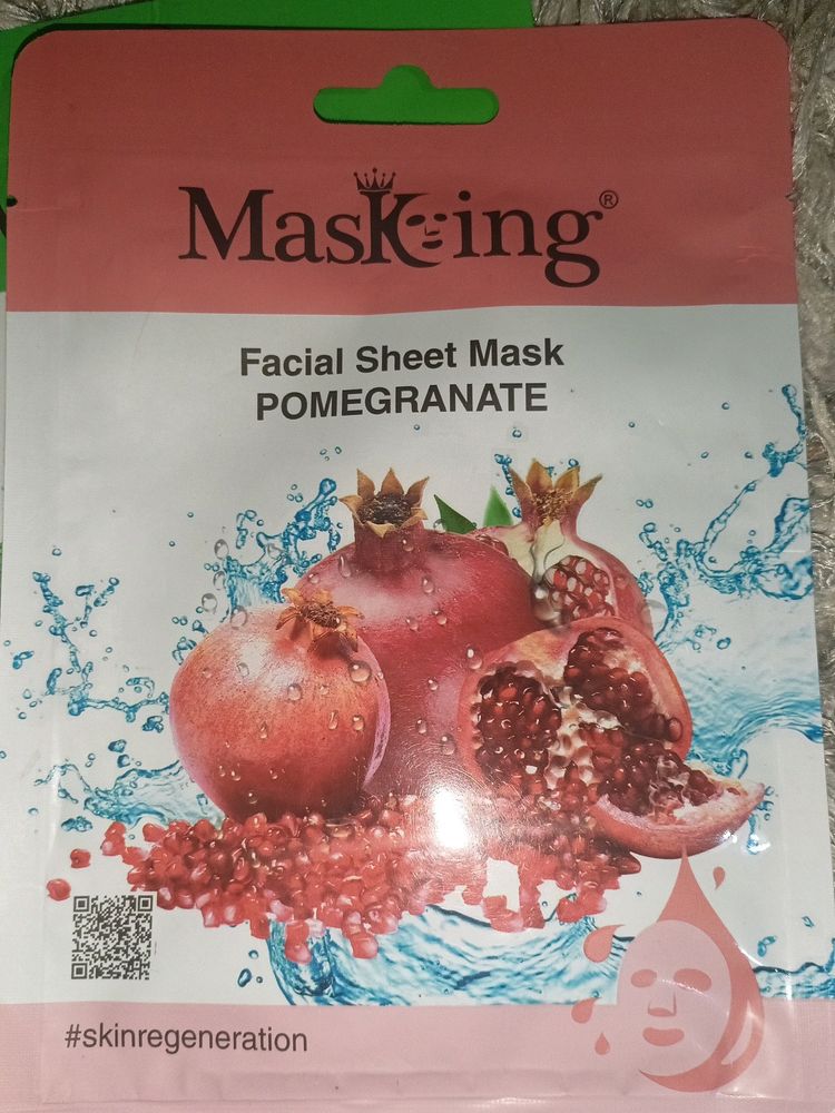 Masking Pomegranate Facial Kit