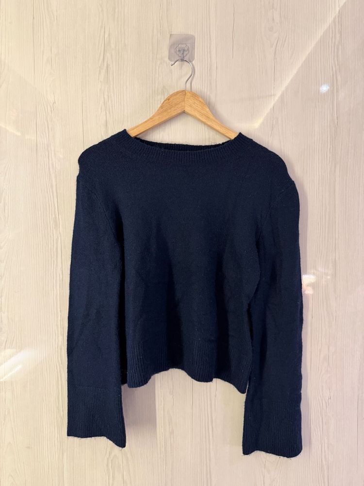 Navy Blue Knit Sweater (never worn)