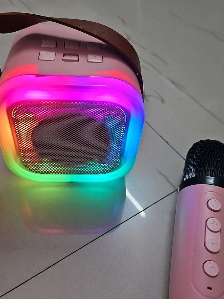 Portable Bluetooth Speaker with Microphone