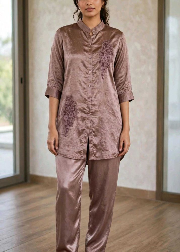 Elegant Silk Kurta Set