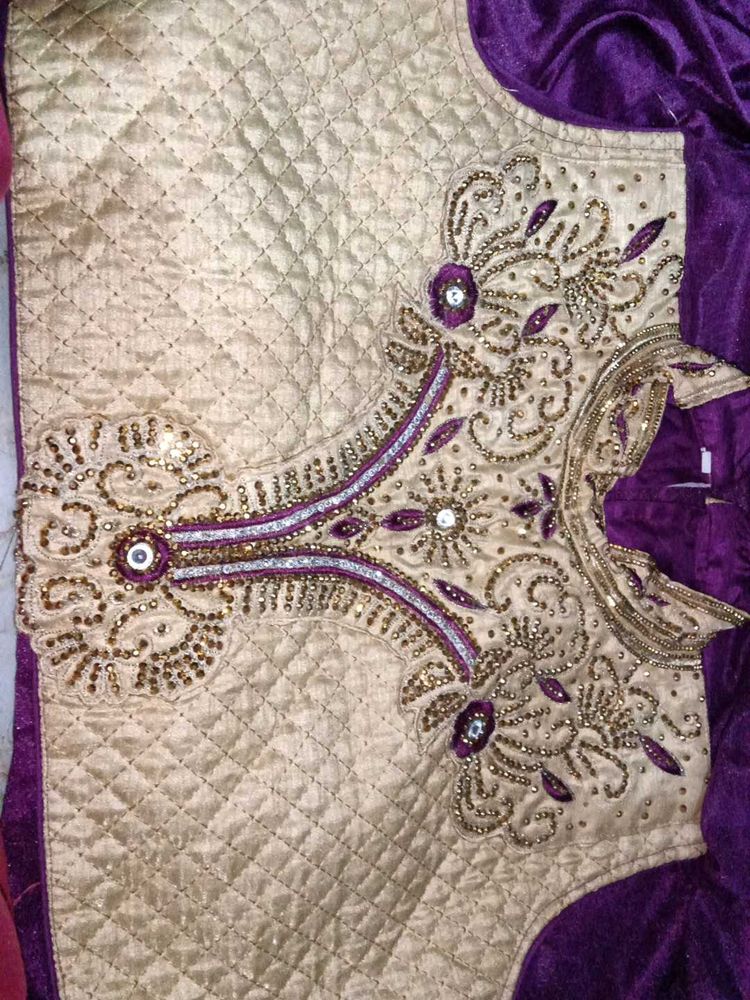 Purple Ethnic Gown