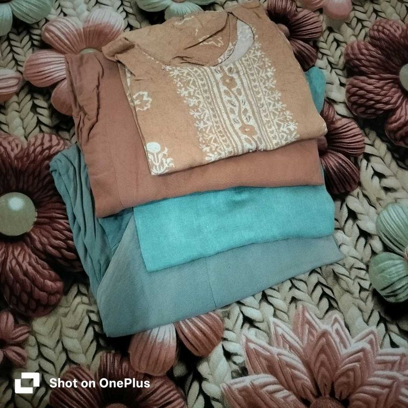 Embroidered Kurta Set
