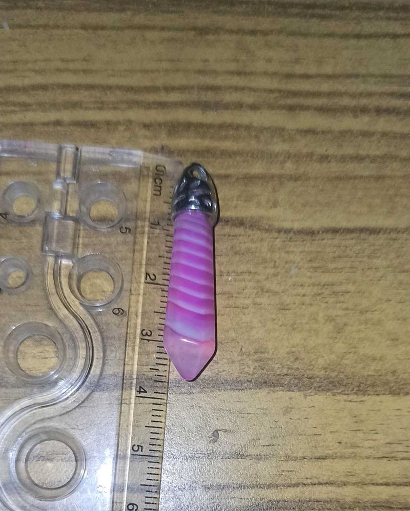 Pink Agate Pendant