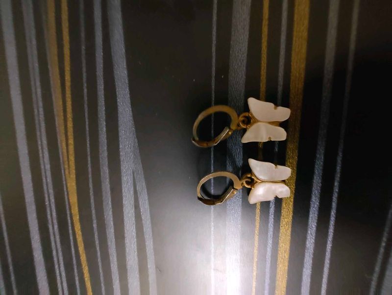 Butterfly Drop Earrings