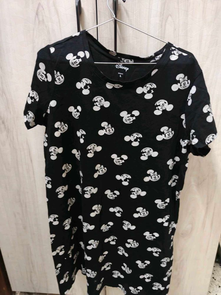 Disney Mickey Mouse Black dress