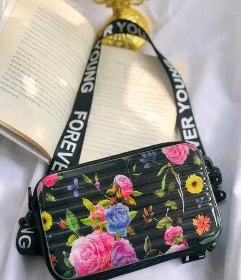 Floral Print Crossbody Bag