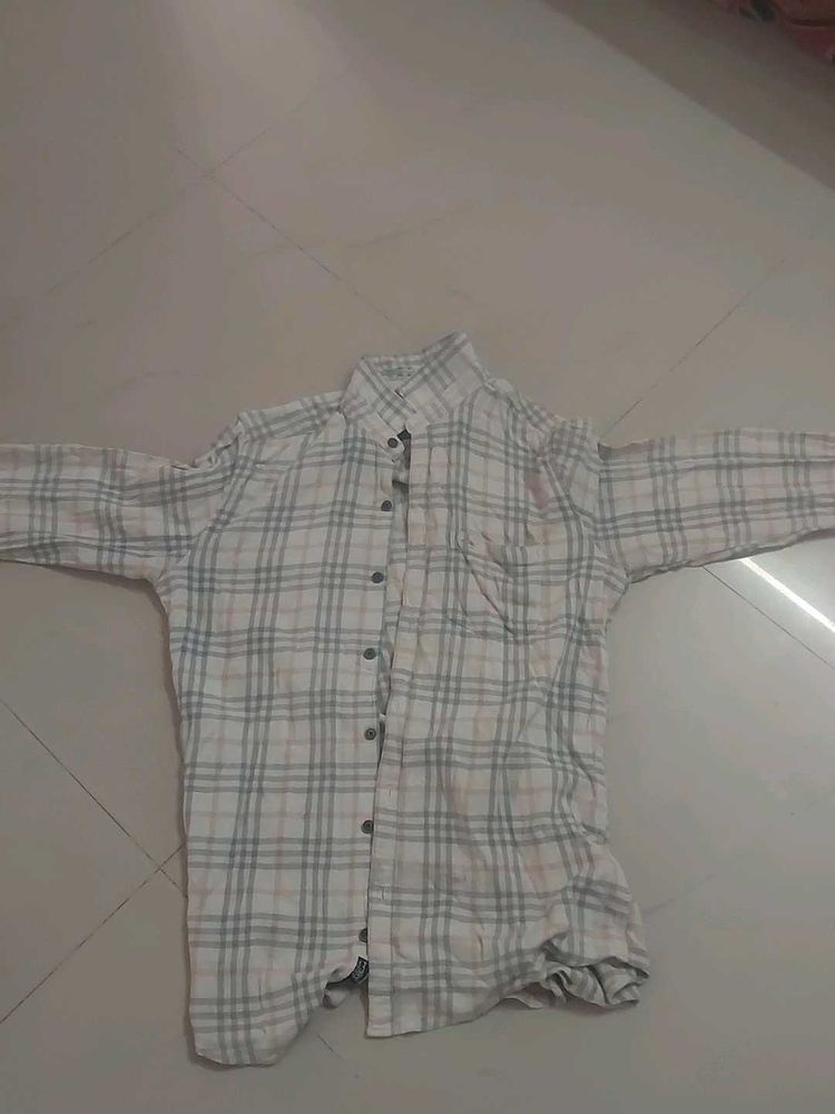 Classic Plaid Button-Down Shirt