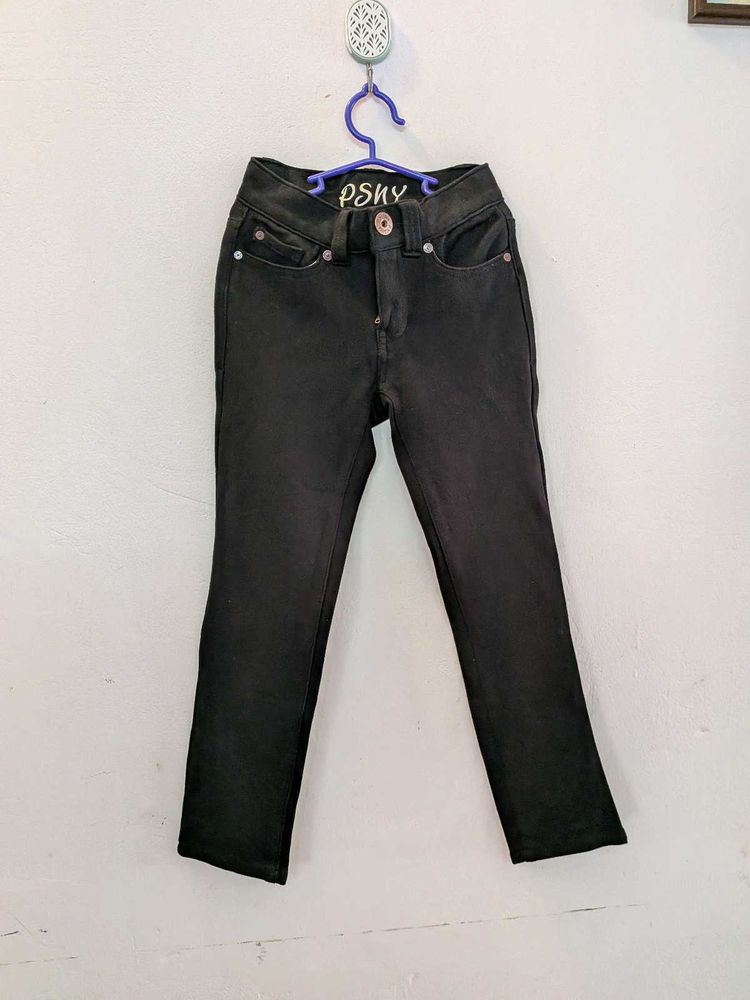 Classic Black Denim Jeans