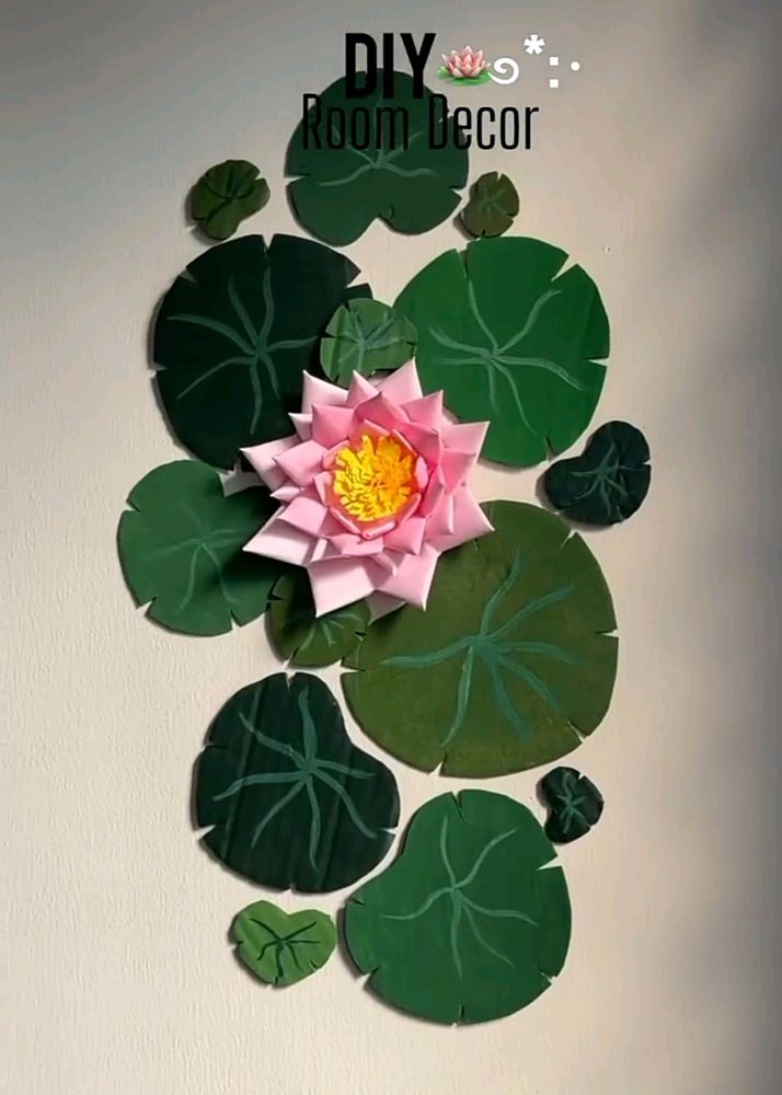 Handmade Lotus Decor