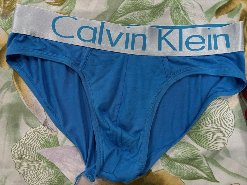 Calvin Klein Blue Briefs