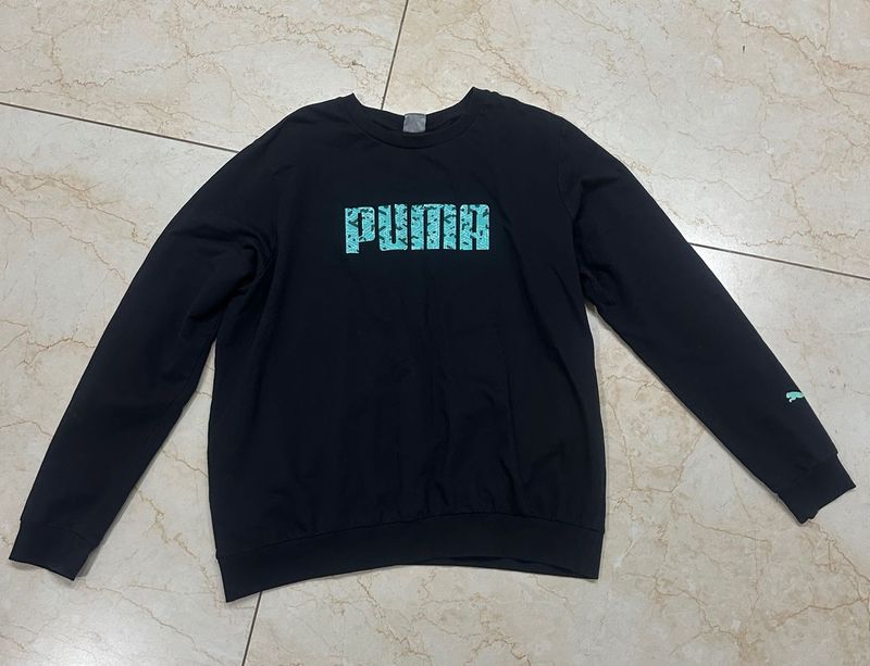 Puma Black Long Sleeve sweatshirt