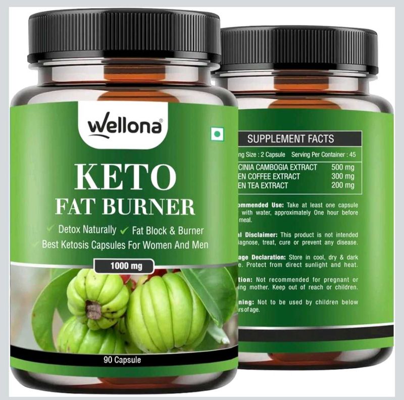Wellona Keto Fat Burner Capsules