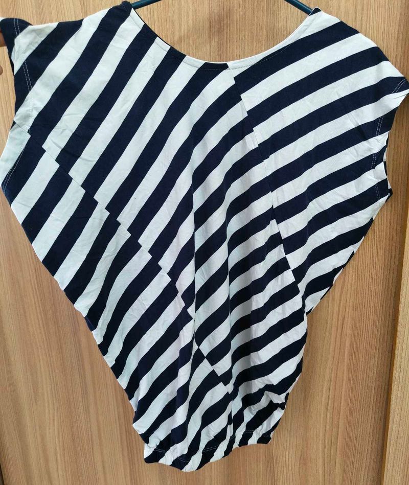 ⚓️Navy &amp; White Striped Dolman Sleeve Top ⚓️