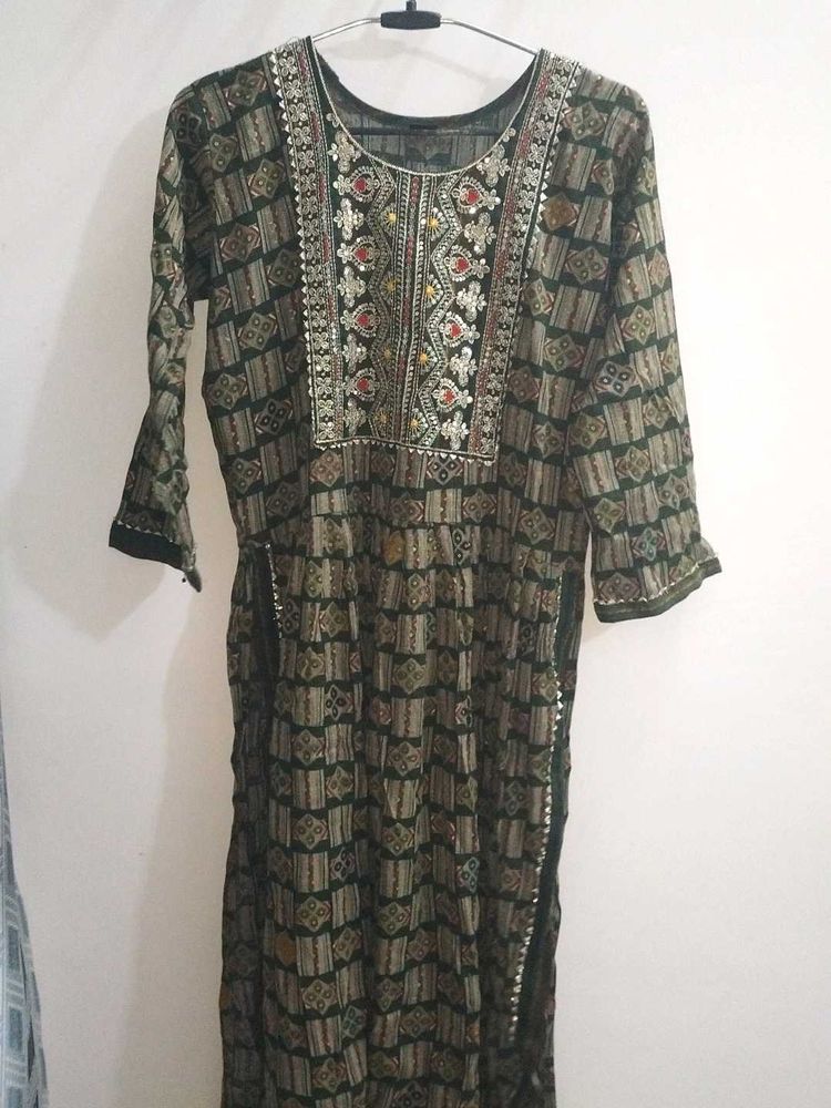 Embroidered Kurta