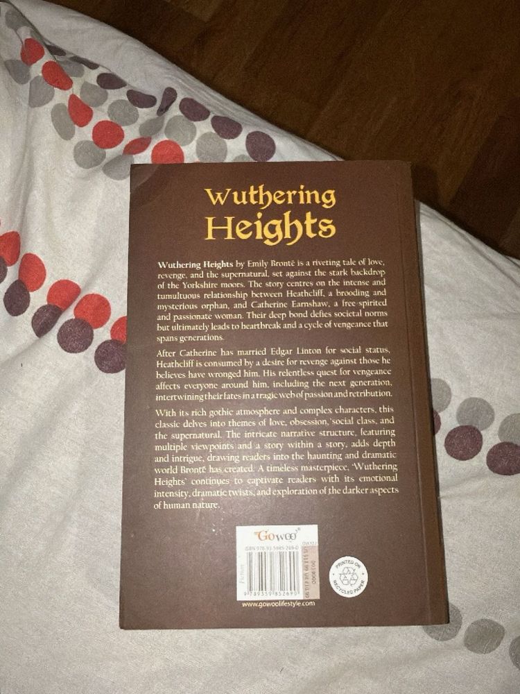 Wuthering Heights by Emily Bronte