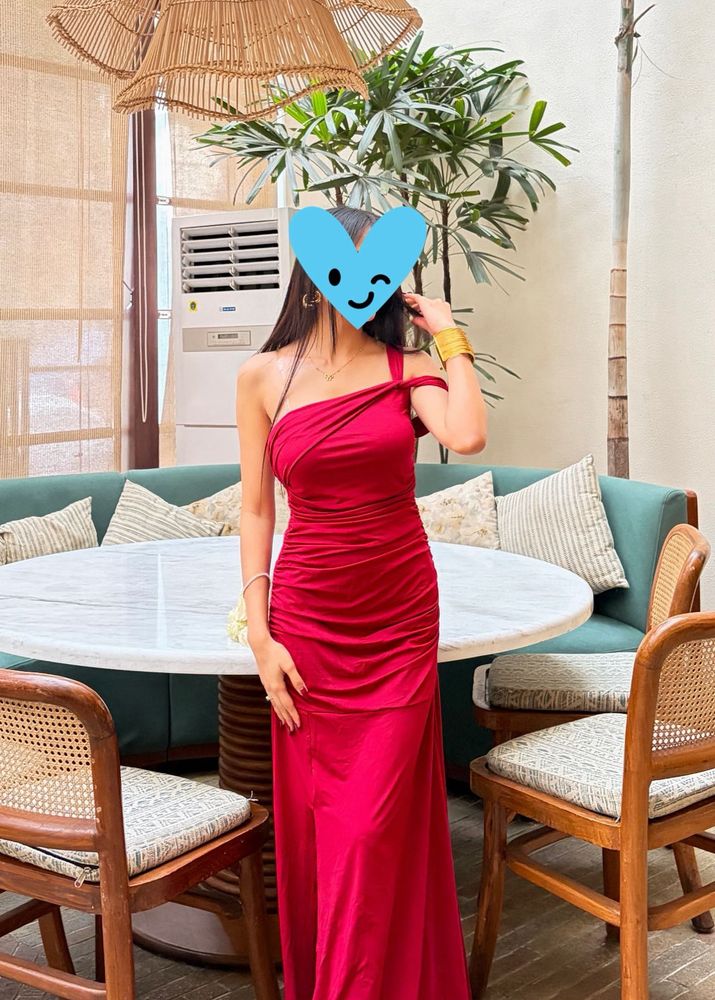 Knotted cocktail dress