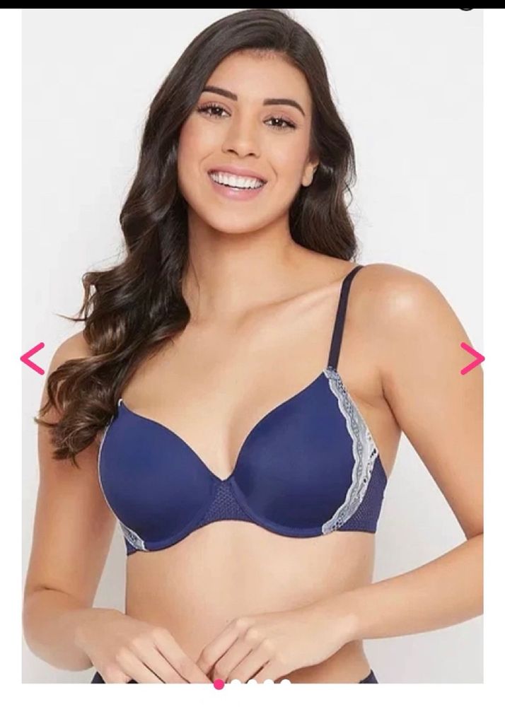 Clovia Padded Underwired Demi Cup T-shirtBra