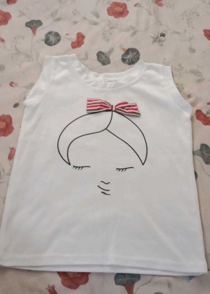 Cute Girl's Graphic Tee