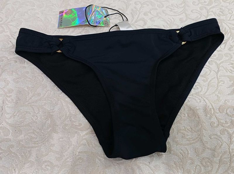 Black Bikini Bottom - New with Tag